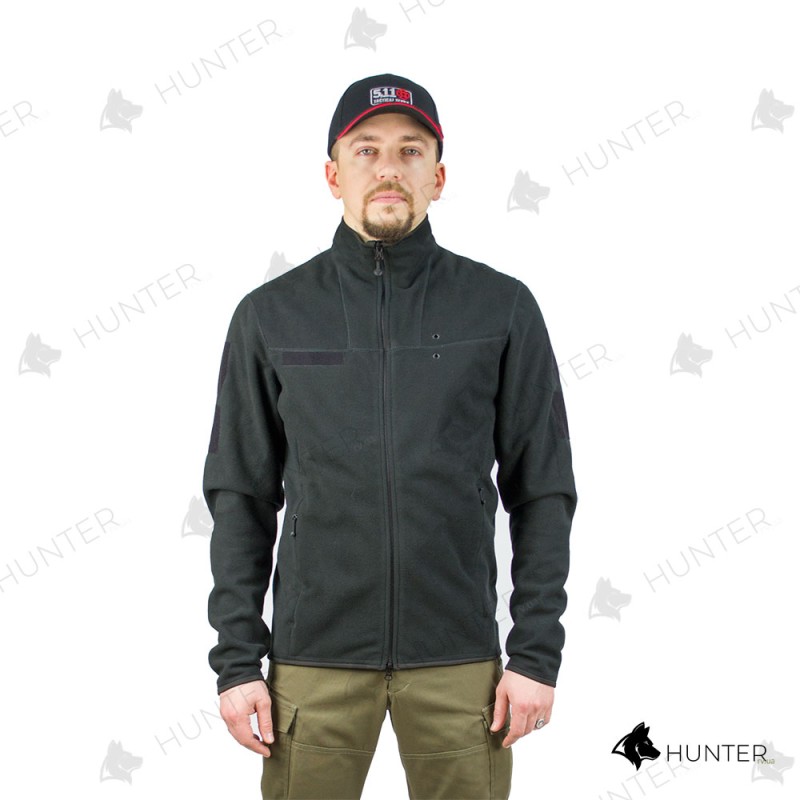 Кофта флісова Windstoper | Camo-tec Чорний