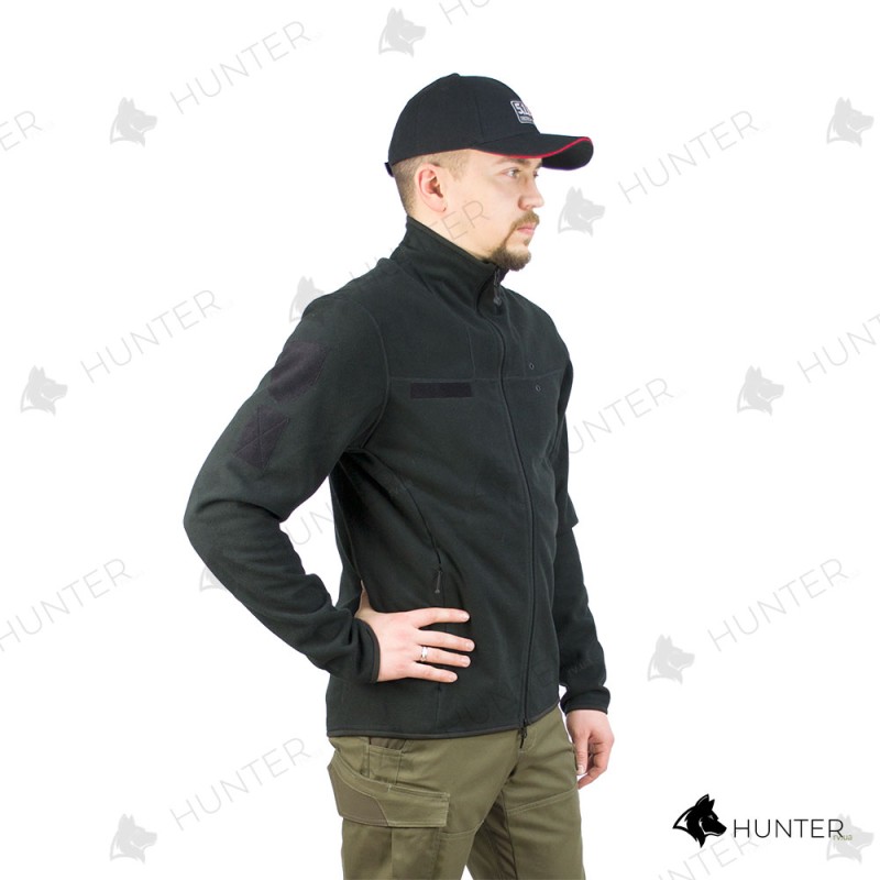 Кофта флісова Windstoper | Camo-tec Чорний