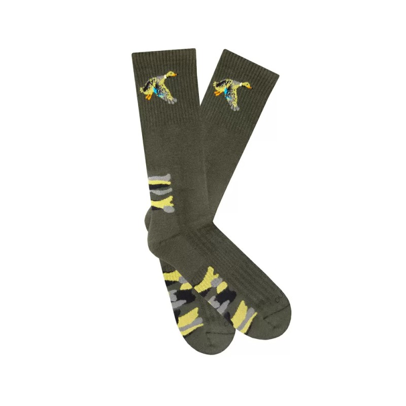 Шкарпетки чоловічі DUNA Hunter Socks "Качка" Високі Хаки