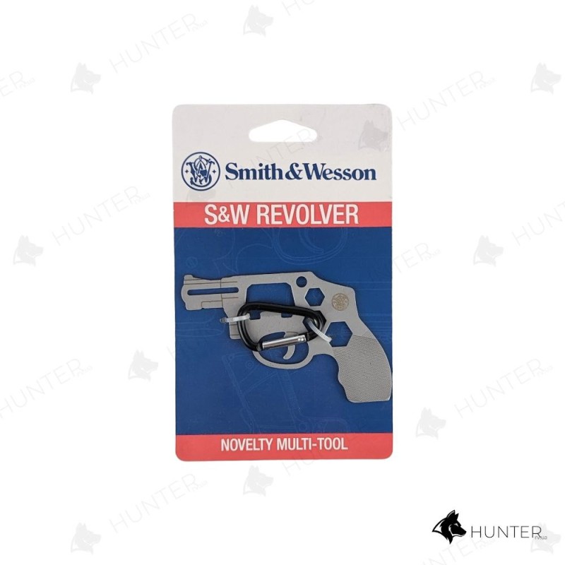 Брелок-мультитул S&W® REVOLVER NOVELTY Сріблястий