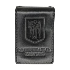 Обкладинка шкіряна "Посвідчення Муніципальна охорона"