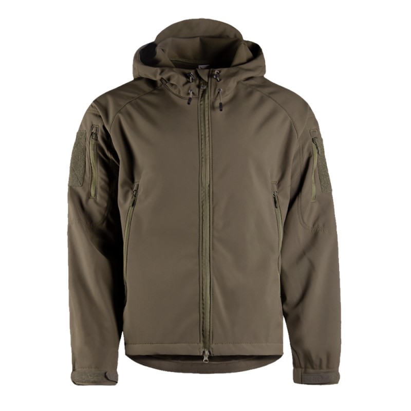Куртка штормова SoftShell olive Зелений