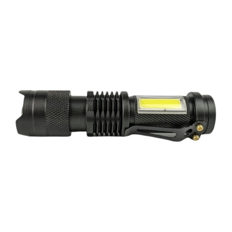 Ліхтар BL-525 XPE COB з зумом та зарядкою microUSB (вбудований акумулятор)