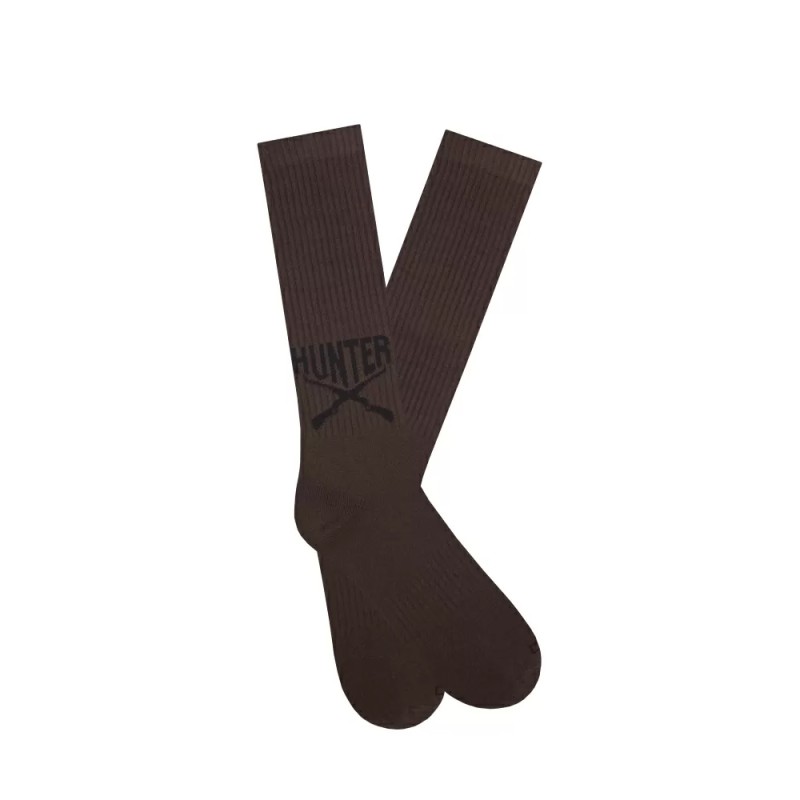 Шкарпетки чоловічі DUNA Hunter Socks Високі Коричневий