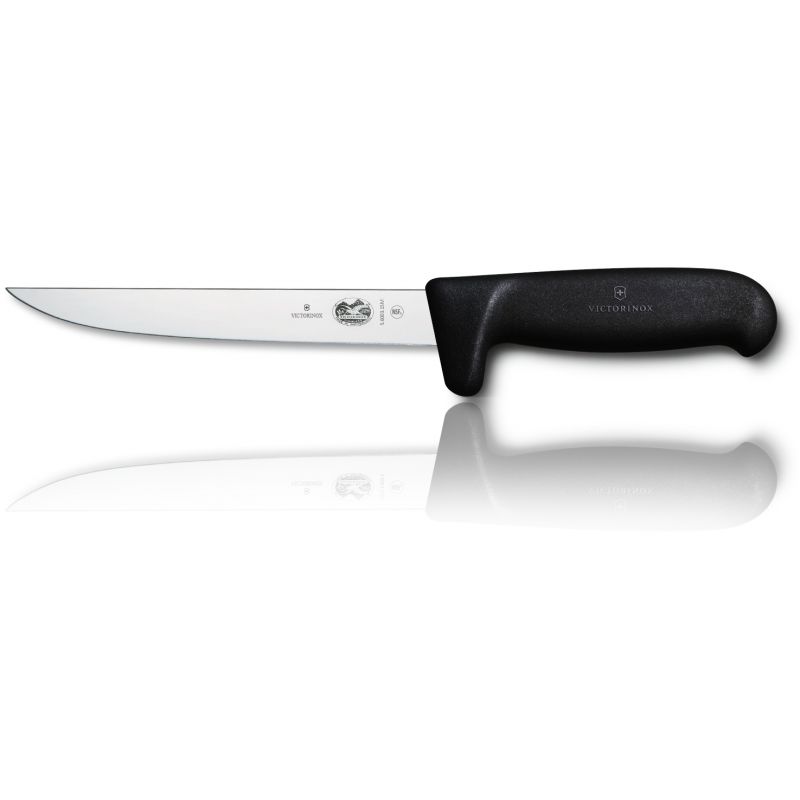 Кухонний ніж Victorinox Fibrox Boning лезо 15см Safety Grip Чорний