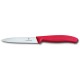 Кухонний ніж Victorinox Paring лезо 10см хвилястий Червоний