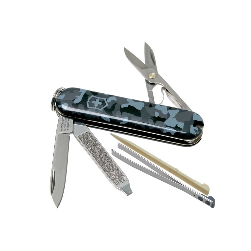 Ніж Victorinox Classic SD 58мм Blue Camo Камуфляж