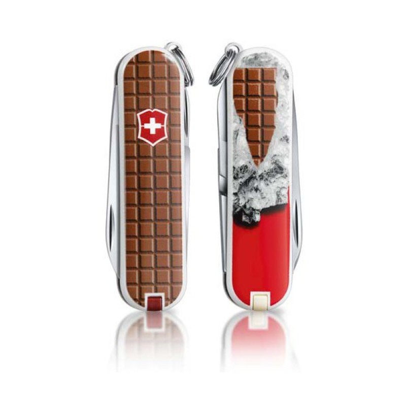 Ніж Victorinox Classic SD Chocolate 58мм Кольоровий