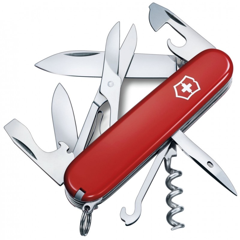 Ніж Victorinox Climber 91мм Червоний