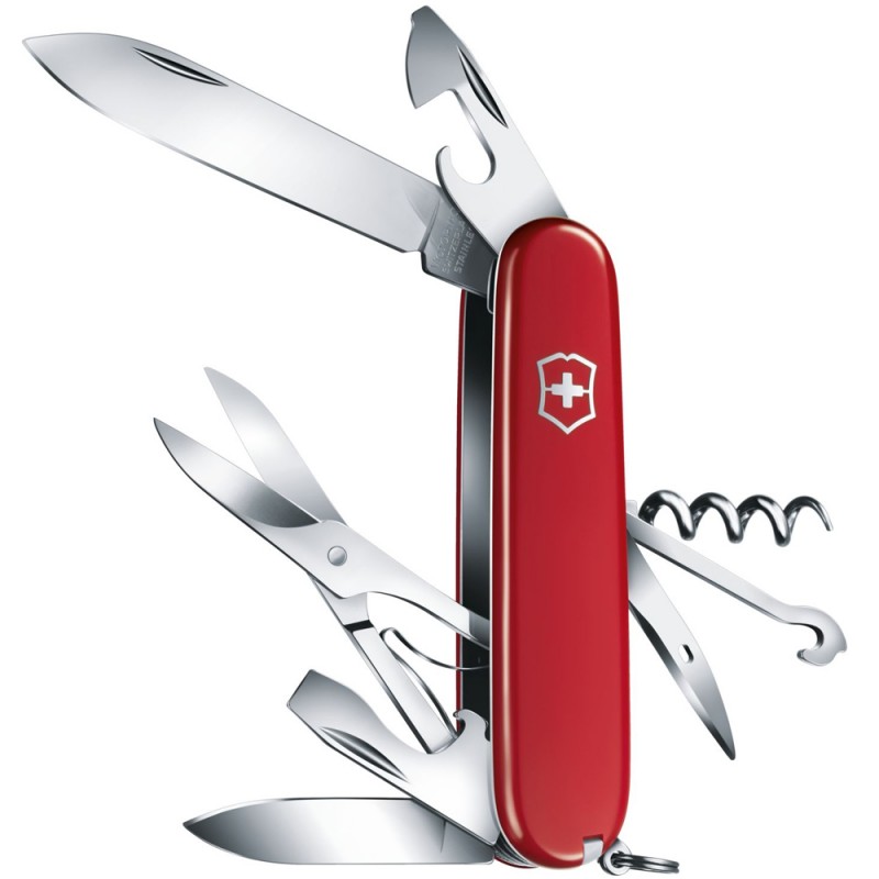 Ніж Victorinox Climber 91мм Червоний