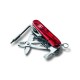 Ніж Victorinox Cybertool L 91мм Червоний прозорий