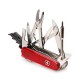 Ніж Victorinox Cybertool M 91мм Червоний прозорий