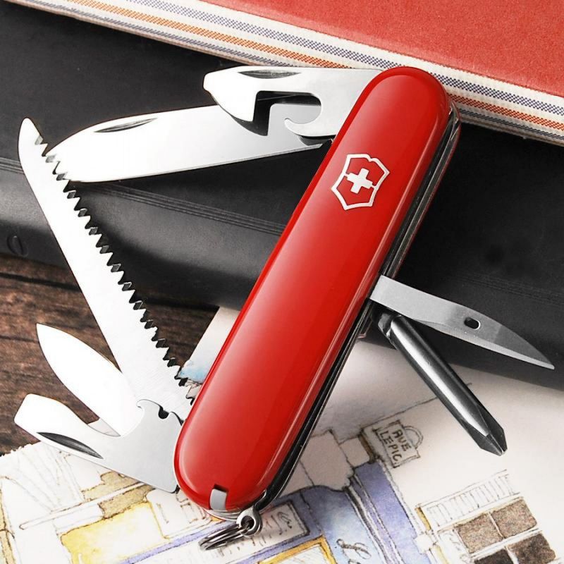 Ніж Victorinox Hiker 91мм Червоний