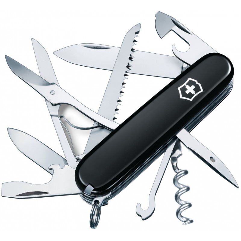 Ніж Victorinox Huntsman 91мм Чорний