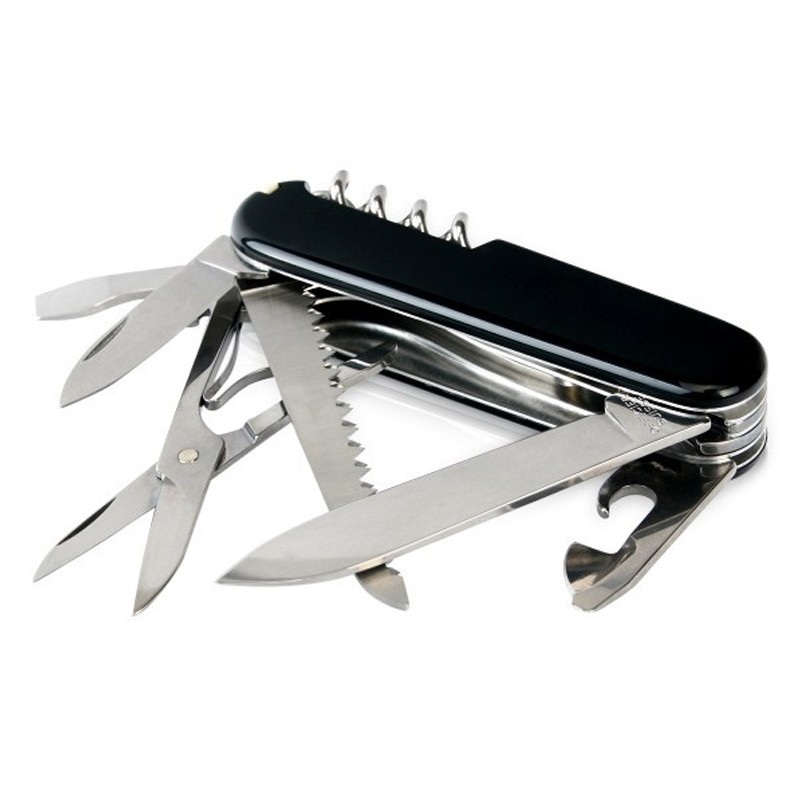 Ніж Victorinox Huntsman 91мм Чорний