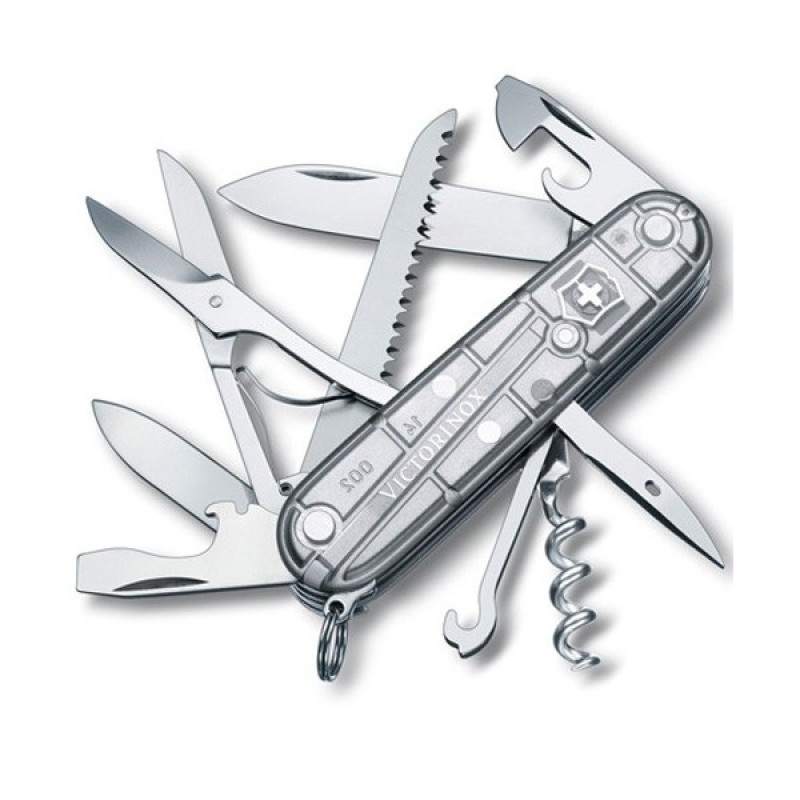 Ніж Victorinox Huntsman 91мм Сріблястий