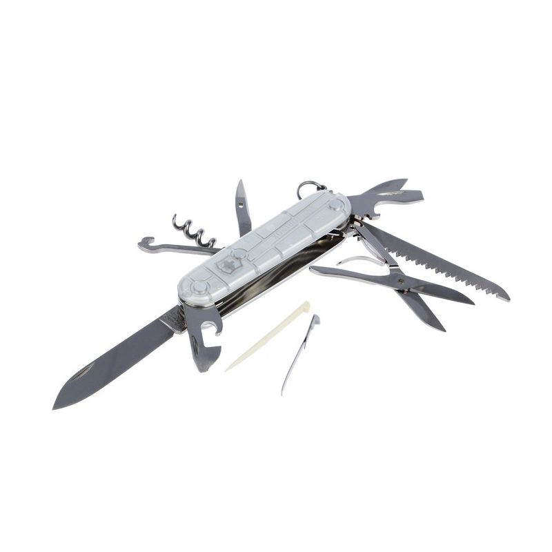 Ніж Victorinox Huntsman 91мм Сріблястий