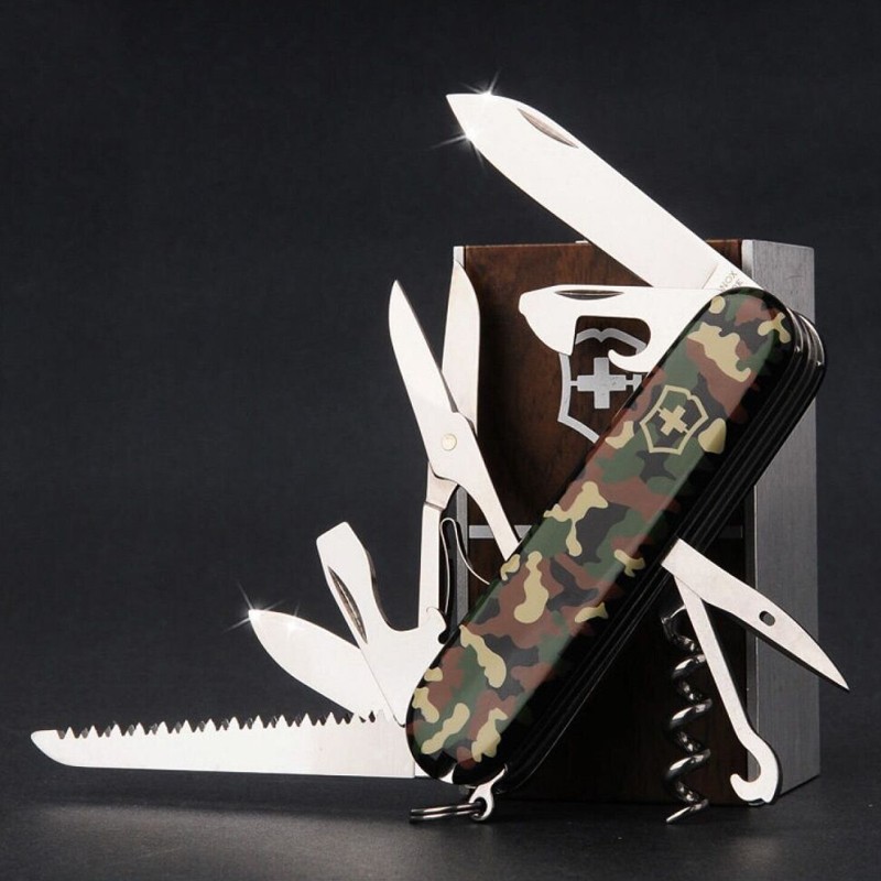 Ніж Victorinox Huntsman 91мм Camo Камуфляж