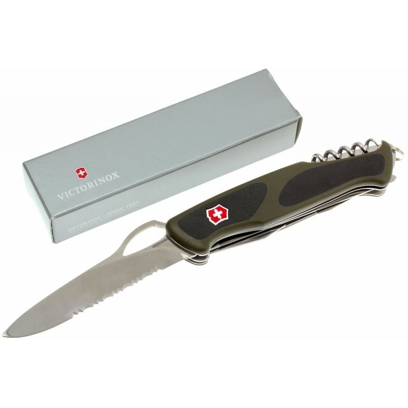Ніж Victorinox RangerGrip 179 130мм Зелений
