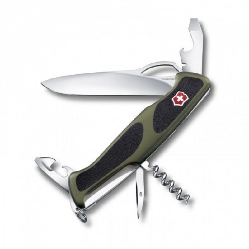 Ніж Victorinox RangerGrip 61 130мм Зелений