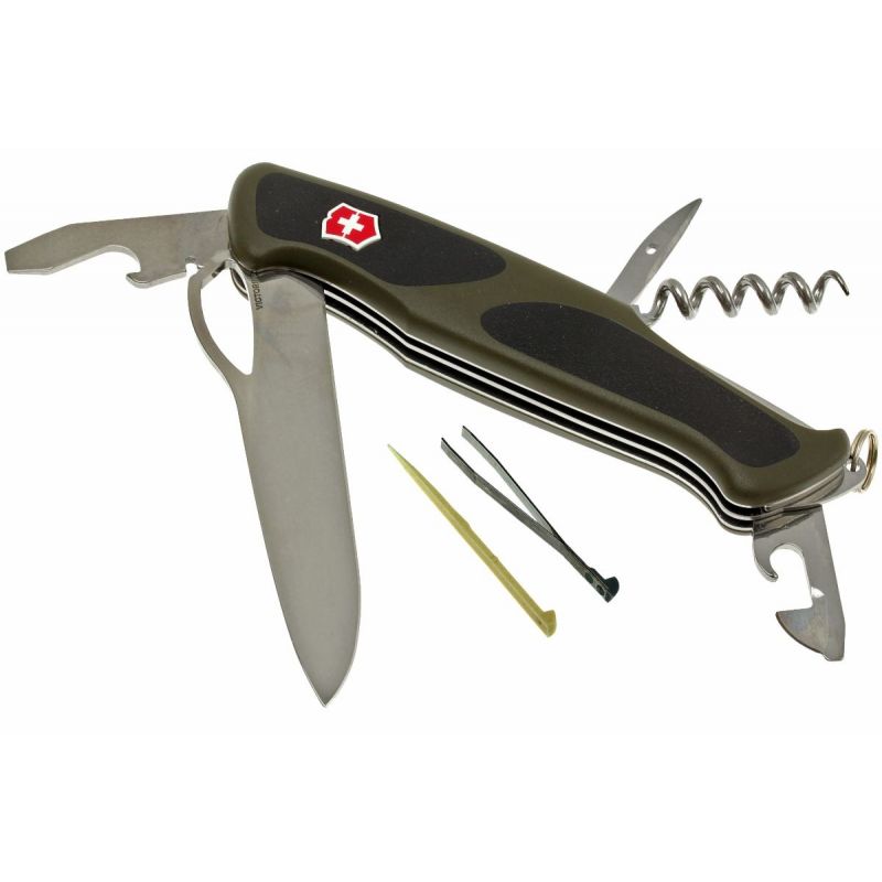 Ніж Victorinox RangerGrip 61 130мм Зелений