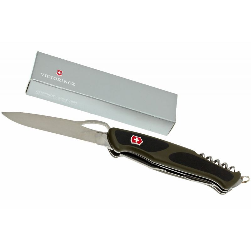 Ніж Victorinox RangerGrip 61 130мм Зелений