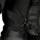 Сумка тактична однолямочна Adapt | Camo-tec Black MTP Чорний