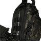 Сумка тактична однолямочна Adapt | Camo-tec Black MTP Чорний