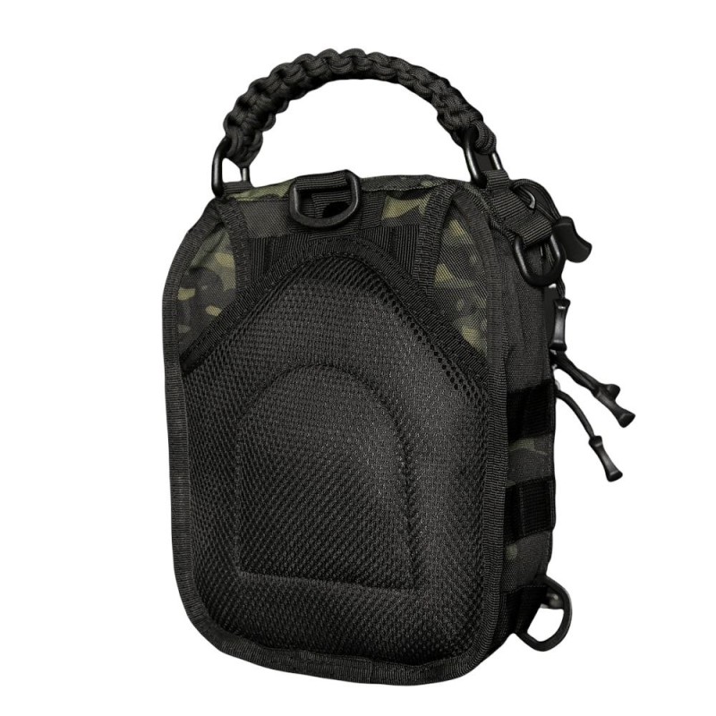 Сумка тактична однолямочна Adapt | Camo-tec Black MTP Чорний