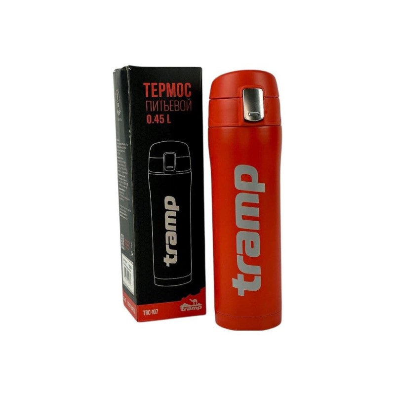 Термос 0,45л Light TRAMP Оранжевый