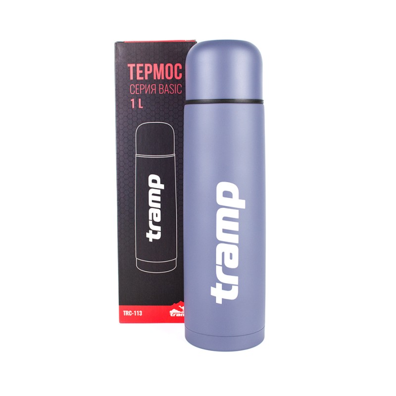 Термос 1л Basic TRAMP Серый