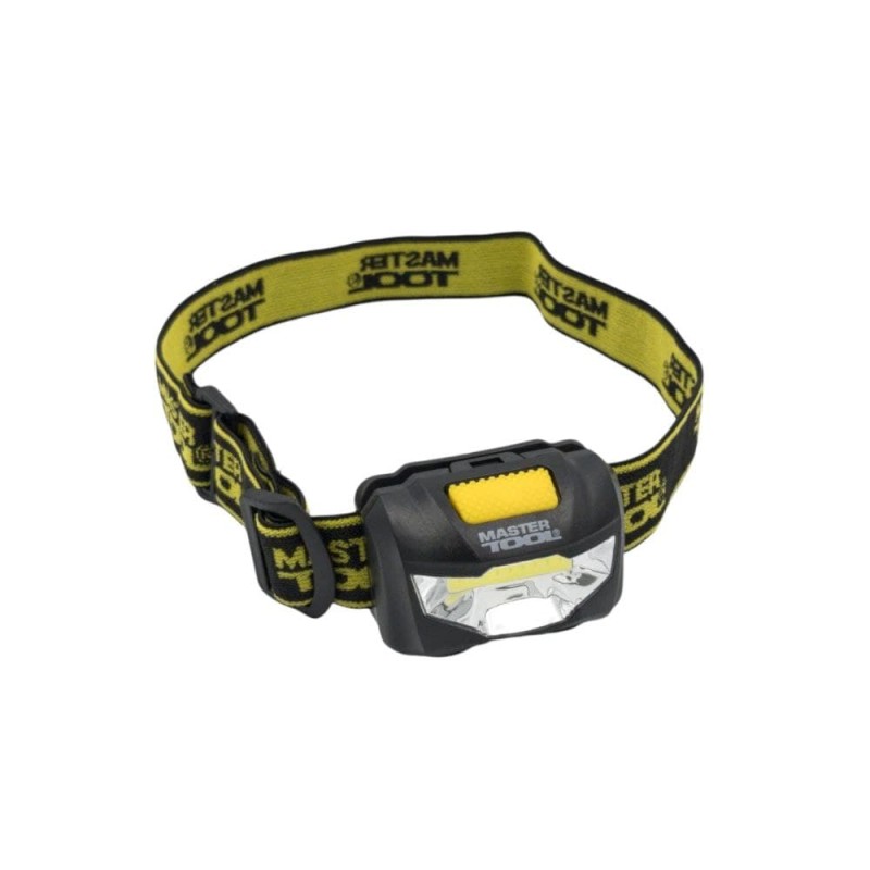 Ліхтар налобний Mastertool - 1LED x 1 Вт (3 режима)