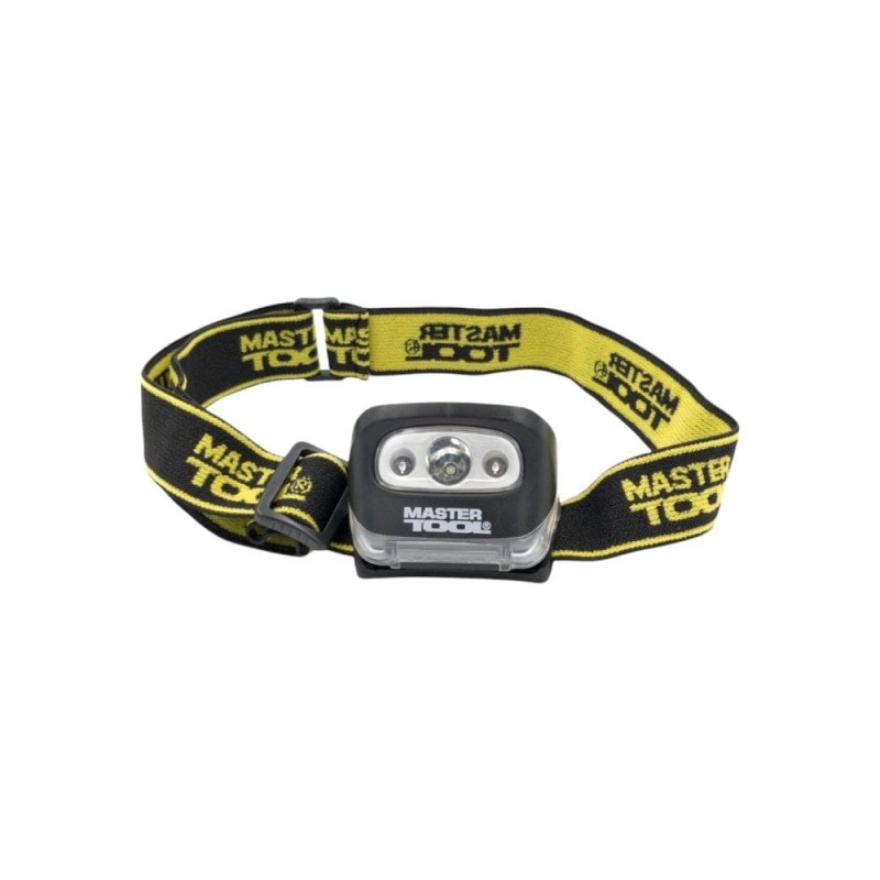 Ліхтар налобний Mastertool - 2LED x 3 Вт (4 режима)
