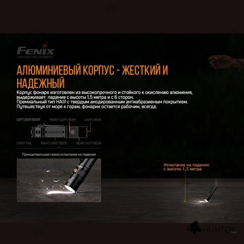 Ліхтар ручний Fenix PD36R
