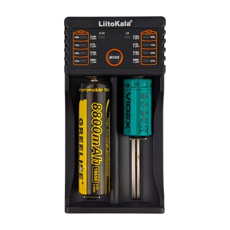 Зарядное устройство для LiitoKALA Lii-202 (USB, PowerBank, LED)