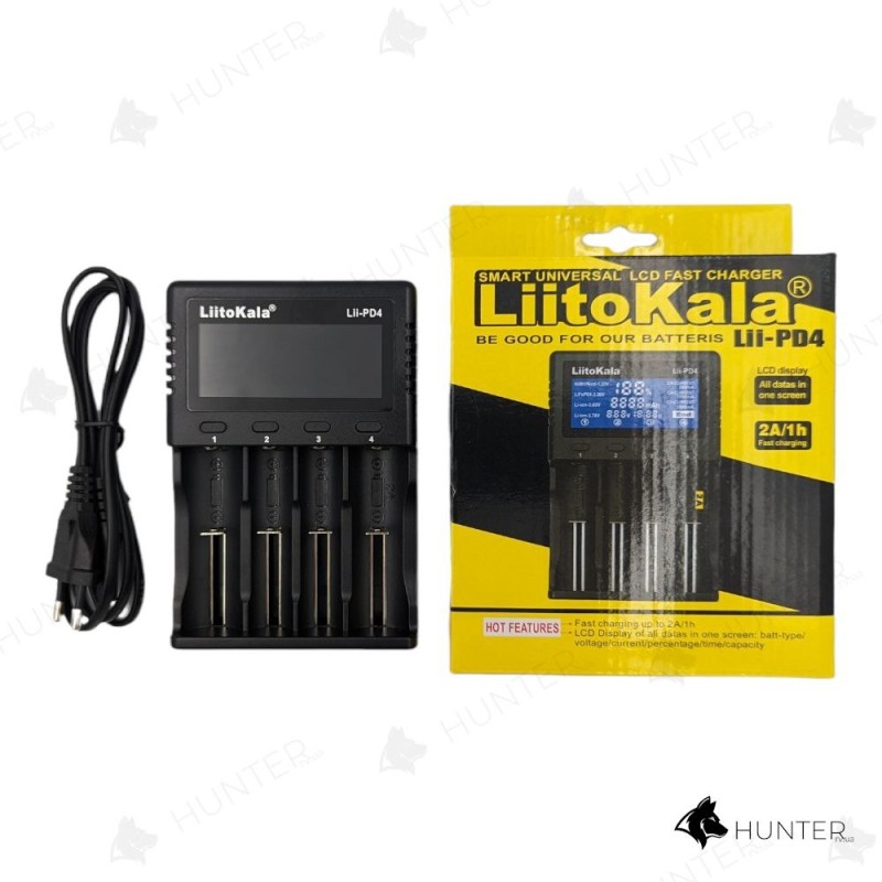 Зарядний пристрій LiitoKALA Lii-PD4 (LCD)