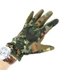 Тактичні перчатки MFH Lightweight 15790v Flecktarn M(р)