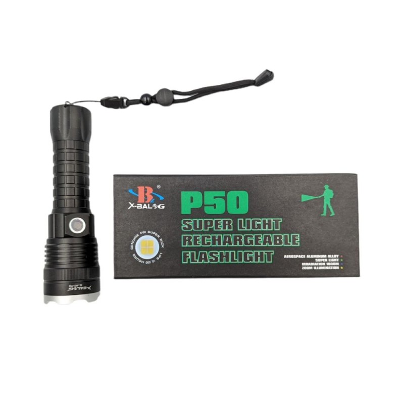 Ліхтар BL-A72-P50 (5 режимів) microUSB
