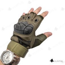 Рукавиці тактичні без пальців Active Олива L(р)