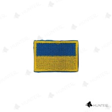 Прапорець України (6х4см) липучка Жовто-блакитний