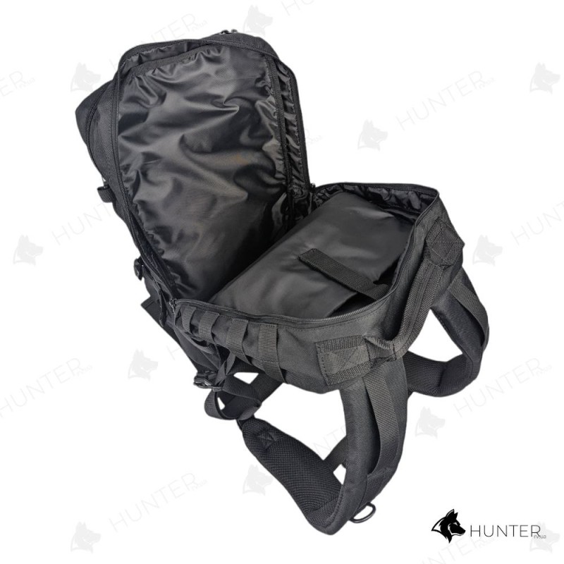 Рюкзак тактичний 50L (50x30см) Ін-бег Чорний