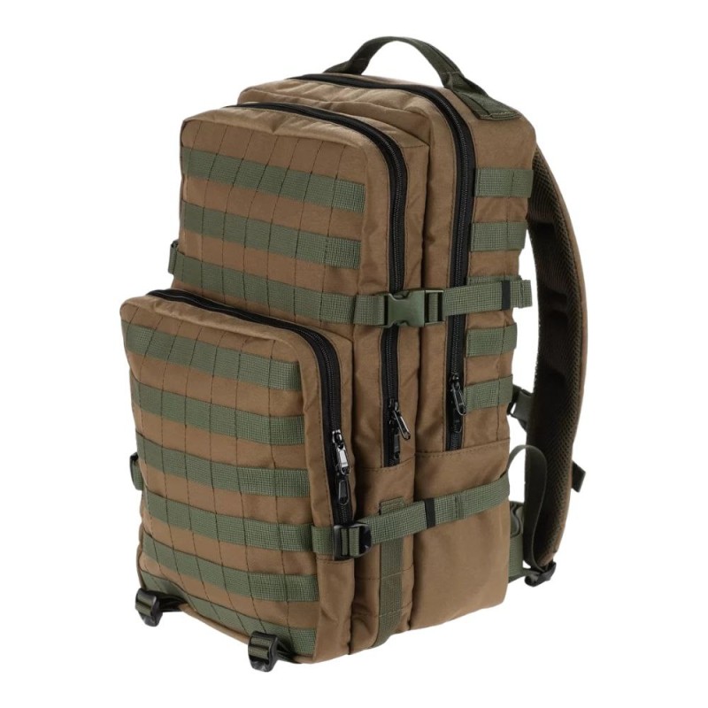 Рюкзак тактичний 50L (50x30см) Ін-бег Коричневий