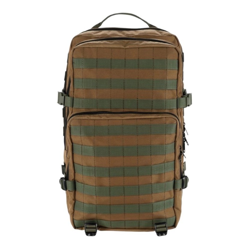 Рюкзак тактичний 50L (50x30см) Ін-бег Коричневий