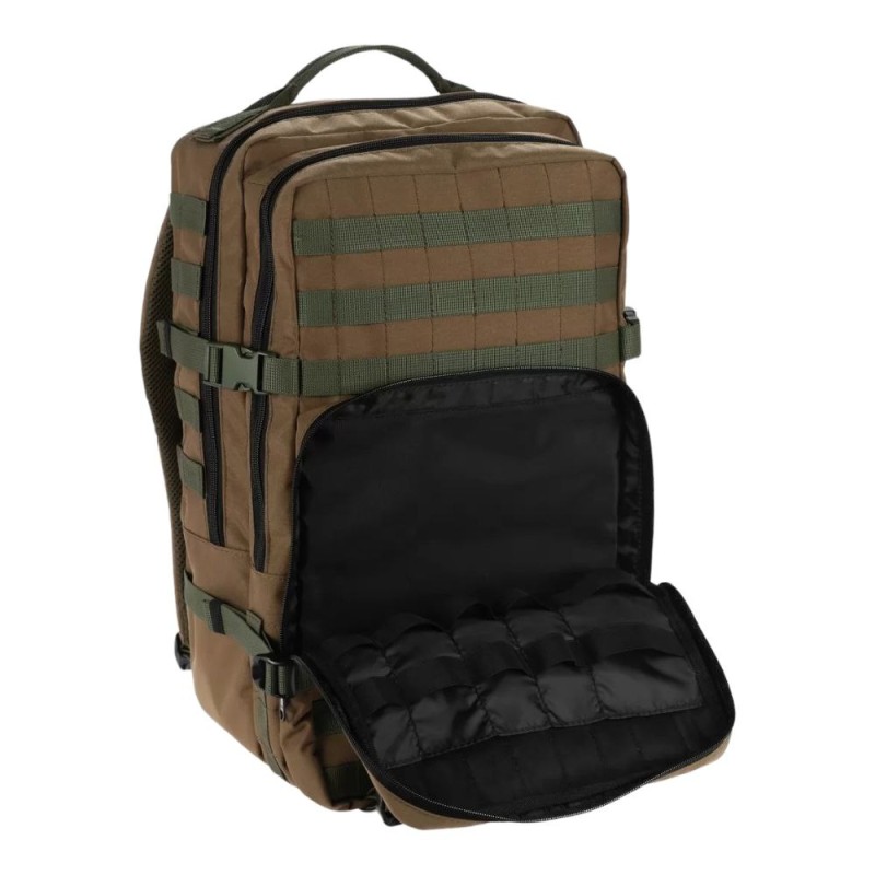 Рюкзак тактичний 50L (50x30см) Ін-бег Коричневий