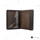 Обкладинка шкіряна "Військовий квиток" Коричневий