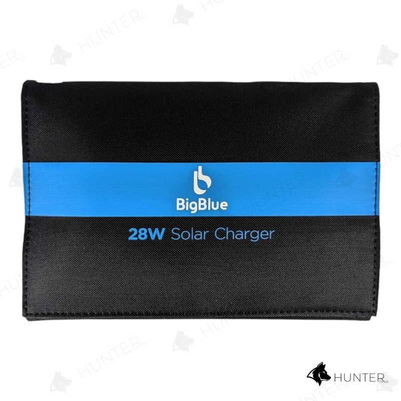 Зарядна станція від сонячної енергії Solare розкладна панель 28W (3 usb вихода)