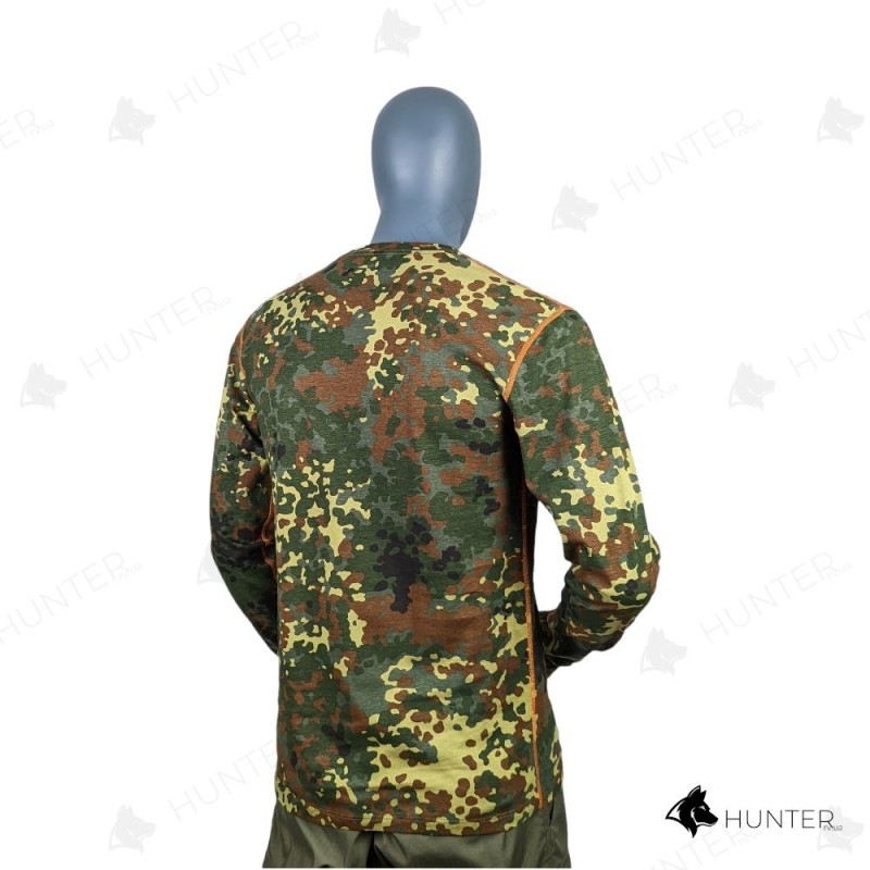Футболка довгим рукавом Long sleeve Gen2 Coton Flecktarn
