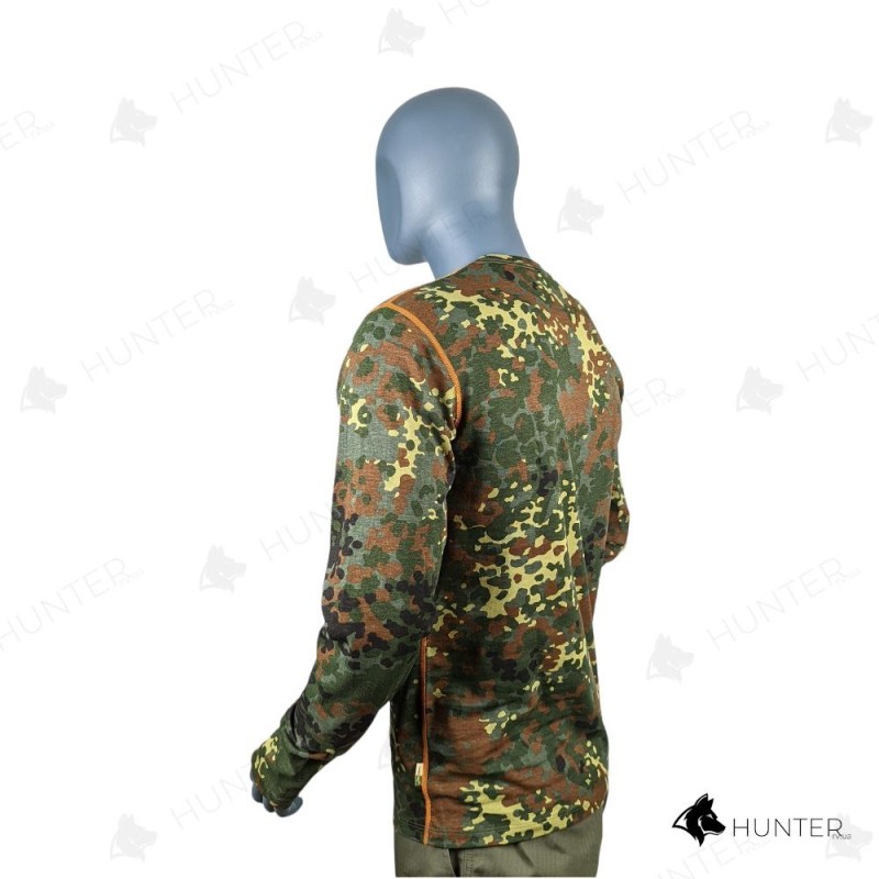 Футболка довгим рукавом Long sleeve Gen2 Coton Flecktarn