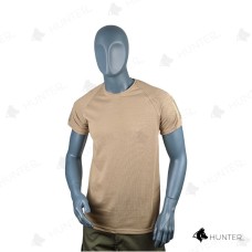 Футболка Combat Tactic з патч панелями Койот XXL(р)