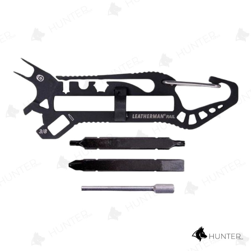 Мультитул Leatherman Rail-Black (6 функцій) Чорний